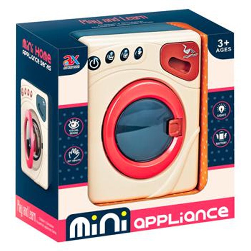 Home Appliances Washing Machine Play Set with Music and Light - BLL - GT - 6709A - Planet Junior