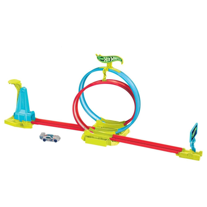 Hot Wheels Action Neon Speeders Laser Stunt Slamway Track Set - HPC05 - Planet Junior