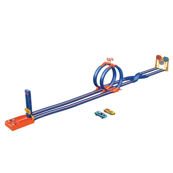 Hot Wheels Action Ultra Hots Wild Drive Drag Race Track Set - HGV65 - Planet Junior