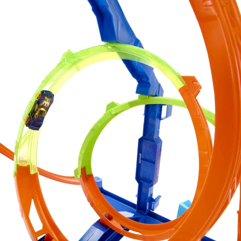 Hot Wheels Corkscrew Twist Kit Track Set - HMX41 - Planet Junior