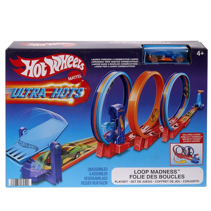 Hot Wheels Ultra Hots Loop Madness Track Set - HPX93 - Planet Junior