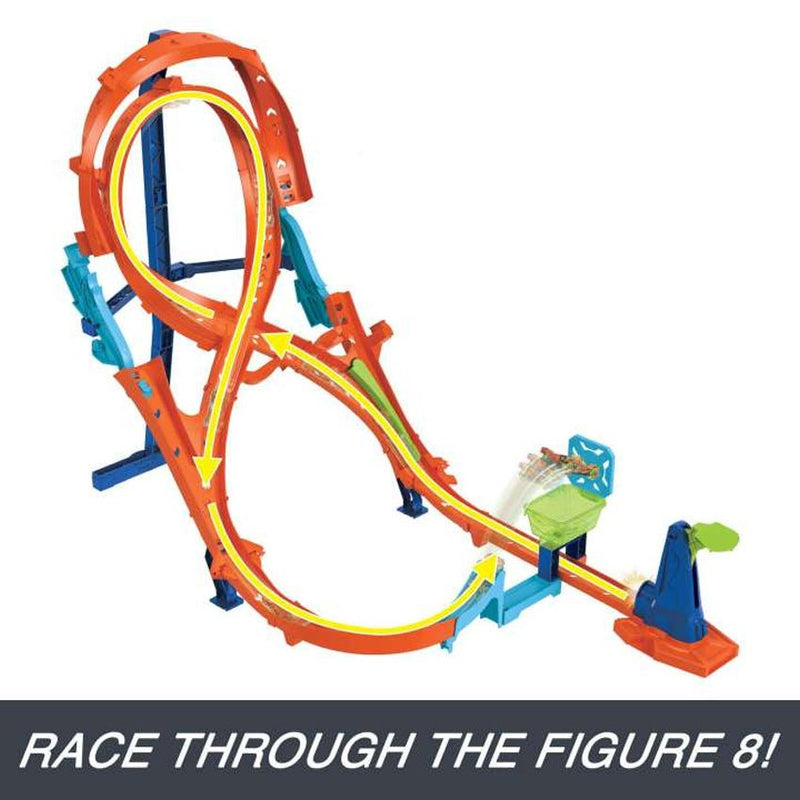 Hot Wheels Vertical-8 Jump Car Track Set - HMB15 - Planet Junior