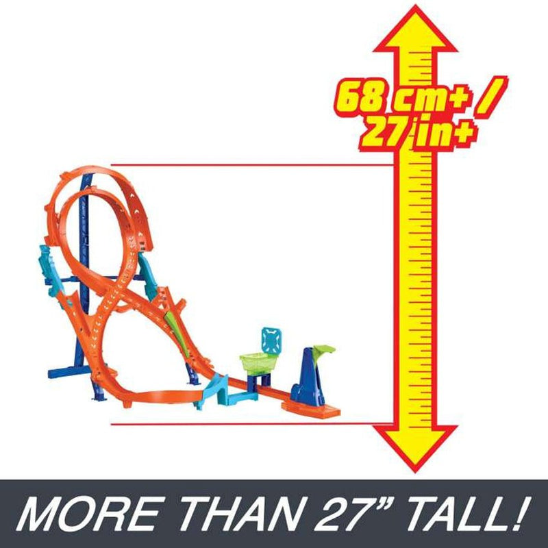 Hot Wheels Vertical-8 Jump Car Track Set - HMB15 - Planet Junior