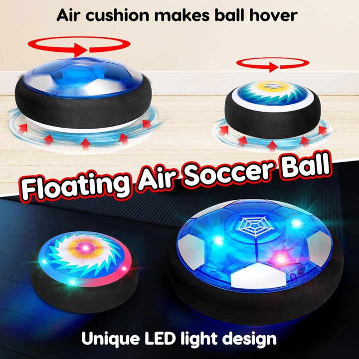 Hover Ball Sports Set – 3 - in - 1 Indoor Football & Hockey Fun - RT-767A - Planet Junior