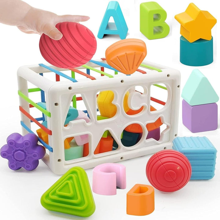 Huanger Alphabet Learning Shape Sorter - HFT-HE0209 - Planet Junior