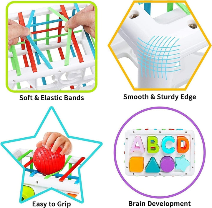 Huanger Alphabet Learning Shape Sorter - HFT-HE0209 - Planet Junior