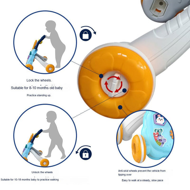 Huanger Multifunctional Baby Walker with Music - BLL - AW - 0810HE - Planet Junior