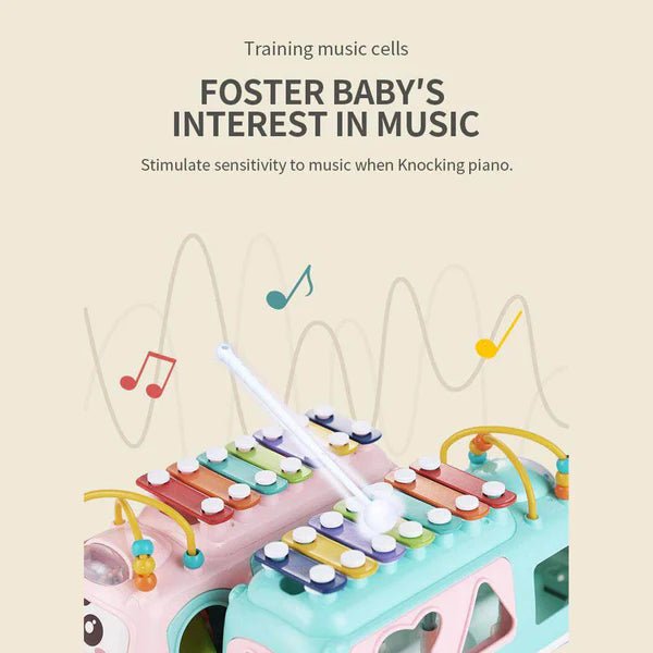 Huanger Music Bus Toy - BLL - MT - 8037HE - Planet Junior