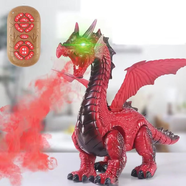 Humidification Remote Control Dragon with Music and Light - BLL - RC - 666 - 62A - Planet Junior