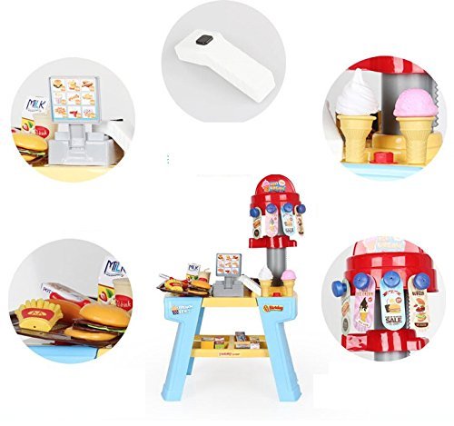 Ice Cream Cart Supermarket with Cash Register - BLL - GT - 035 - Planet Junior