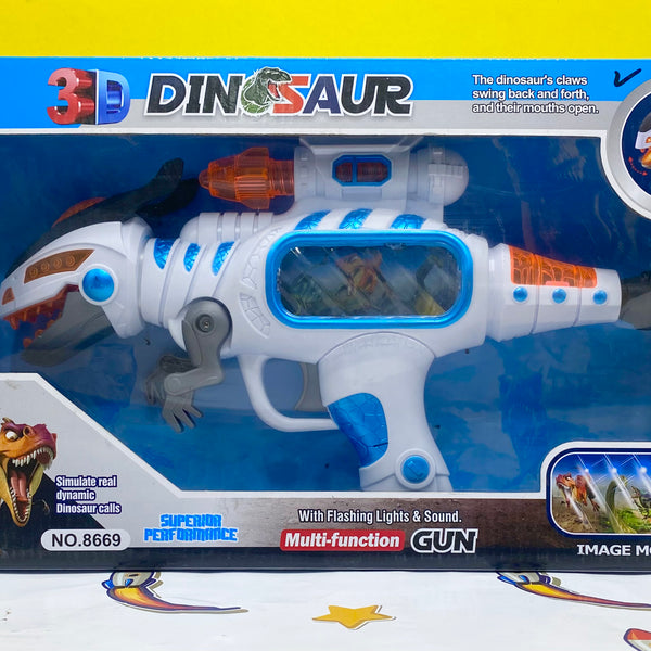 Lights and Sounds Dinosaur Machine Gun with Tripod 