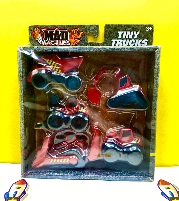 Tiny Trucks Toy Set