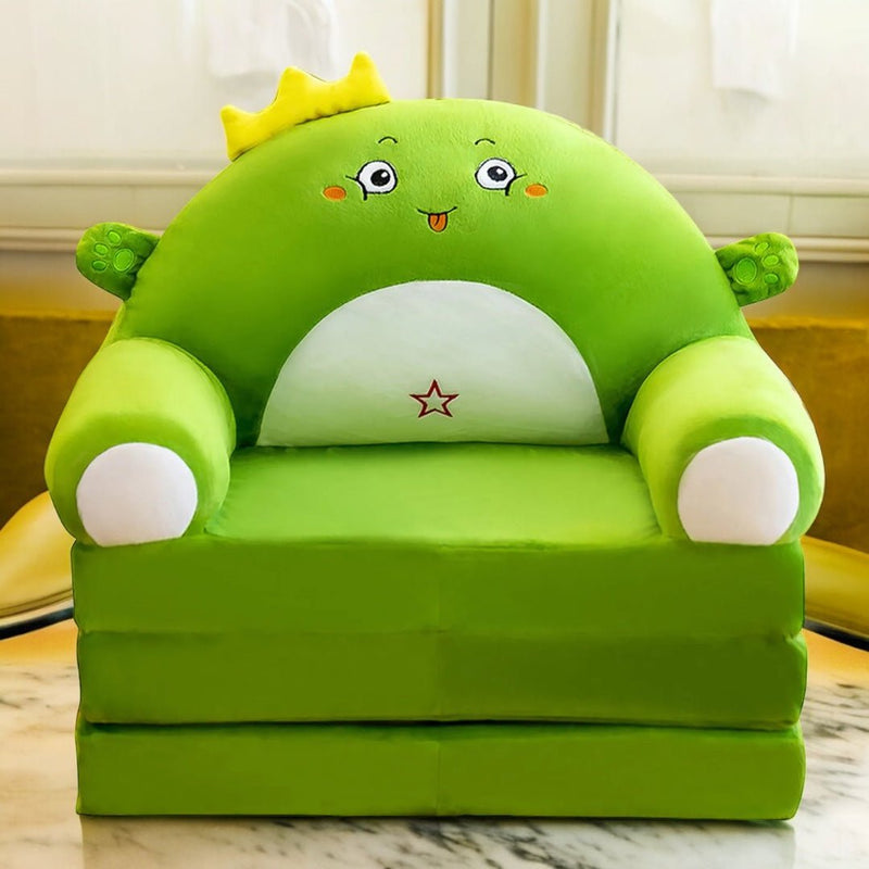 Imported 3 Layers Cartoon Themed Foldable Sofa Cum Bed - RSMS01 - Planet Junior