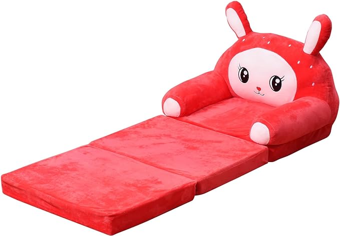 Imported 3 Layers Cartoon Themed Foldable Sofa Cum Bed - RSMS01 - Planet Junior