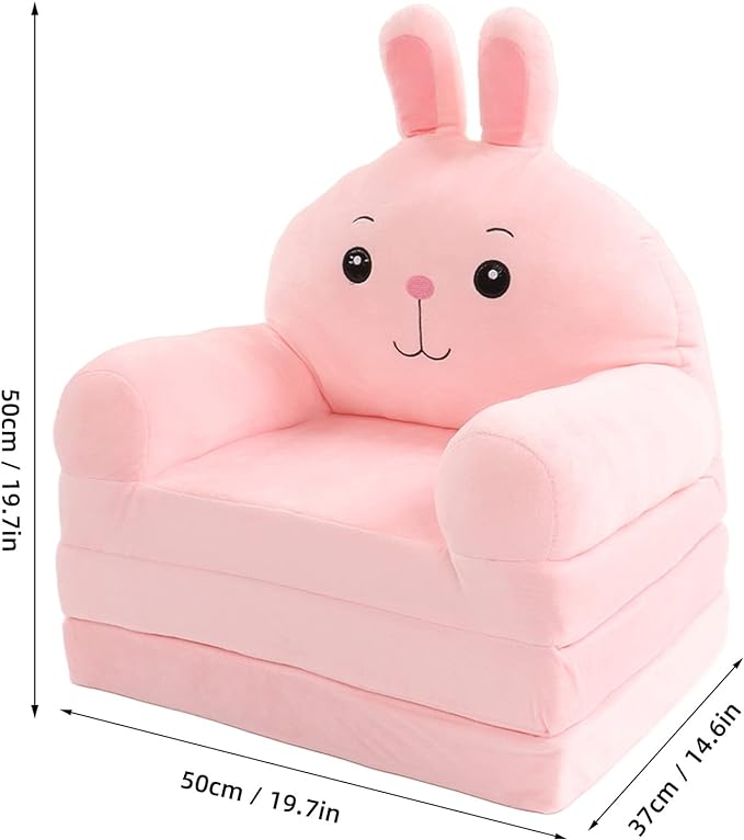 Imported 3 Layers Cartoon Themed Foldable Sofa Cum Bed - RSMS01 - Planet Junior