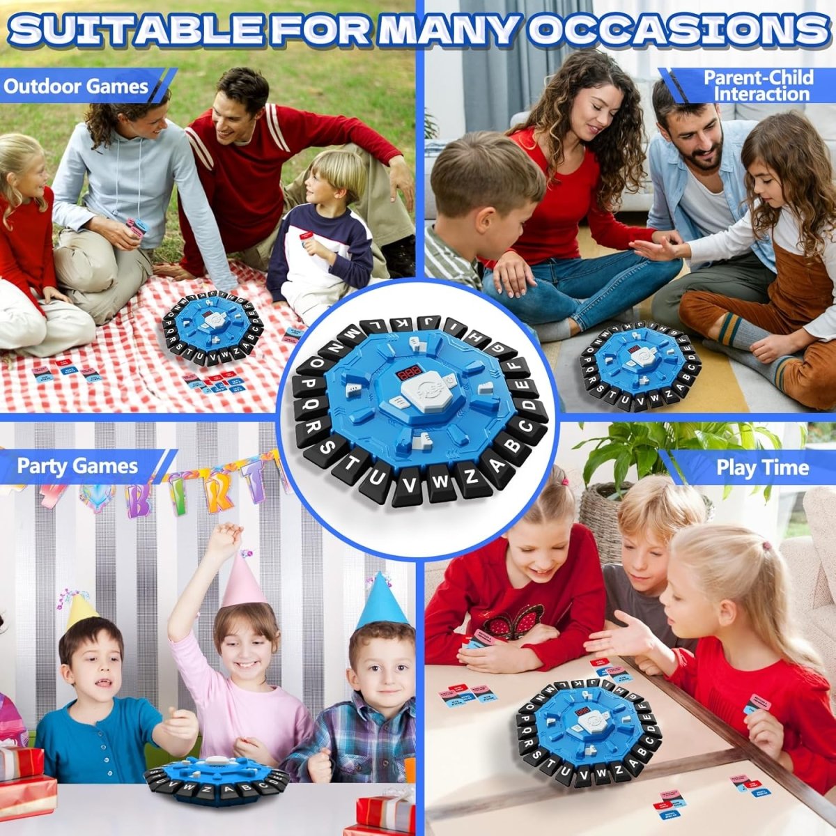 Interactive Alphabet Game for Kids – Fast-Paced Word Learning Board ...