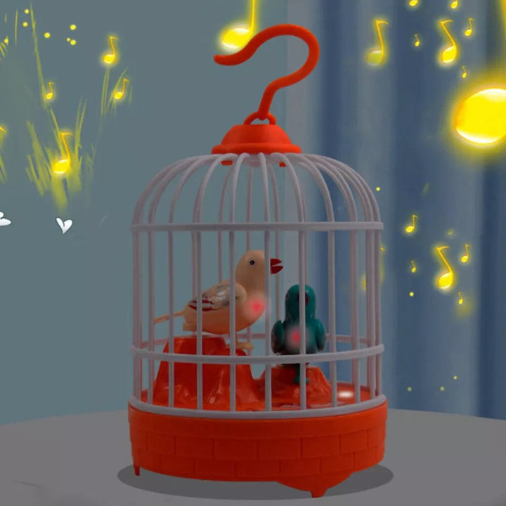 Interactive Bird Cage with Light and Sound - AKT006 - Planet Junior