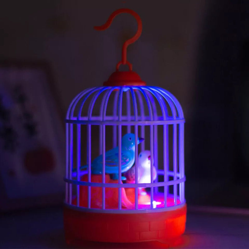 Interactive Bird Cage with Light and Sound - AKT006 - Planet Junior