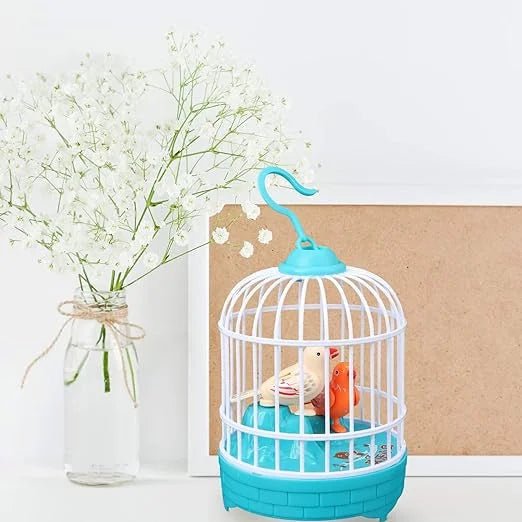 Interactive Bird Cage with Light and Sound - AKT006 - Planet Junior