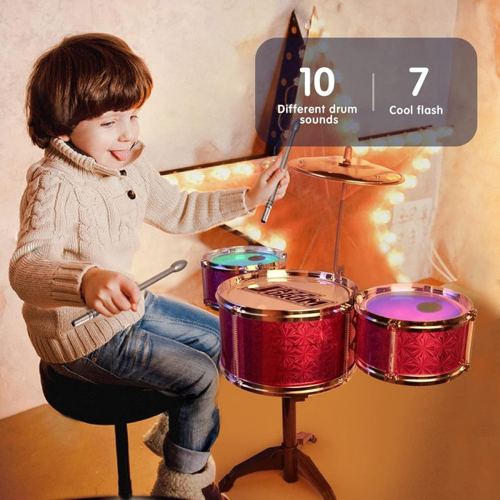 Interactive Musical Drum Set for Kids - THL2167 - Planet Junior