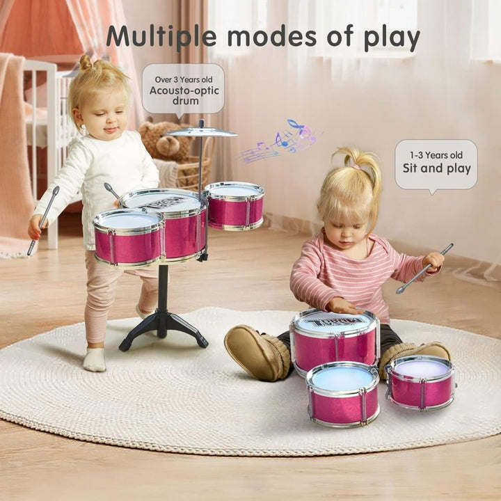 Interactive Musical Drum Set for Kids - THL2167 - Planet Junior