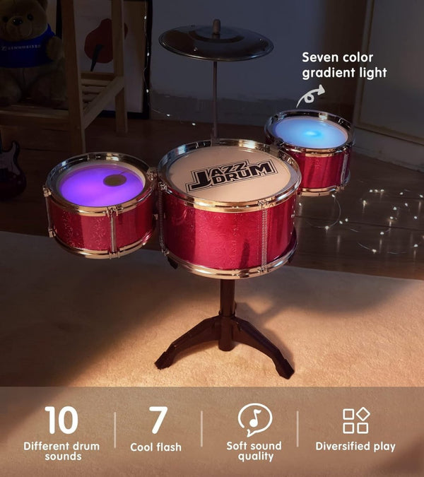 Interactive Musical Drum Set for Kids - THL2167 - Planet Junior