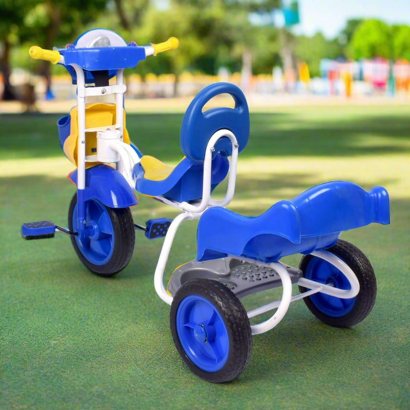 Joy Spin Tricycle Double Seat - BLL - T - 8908A - F - Planet Junior