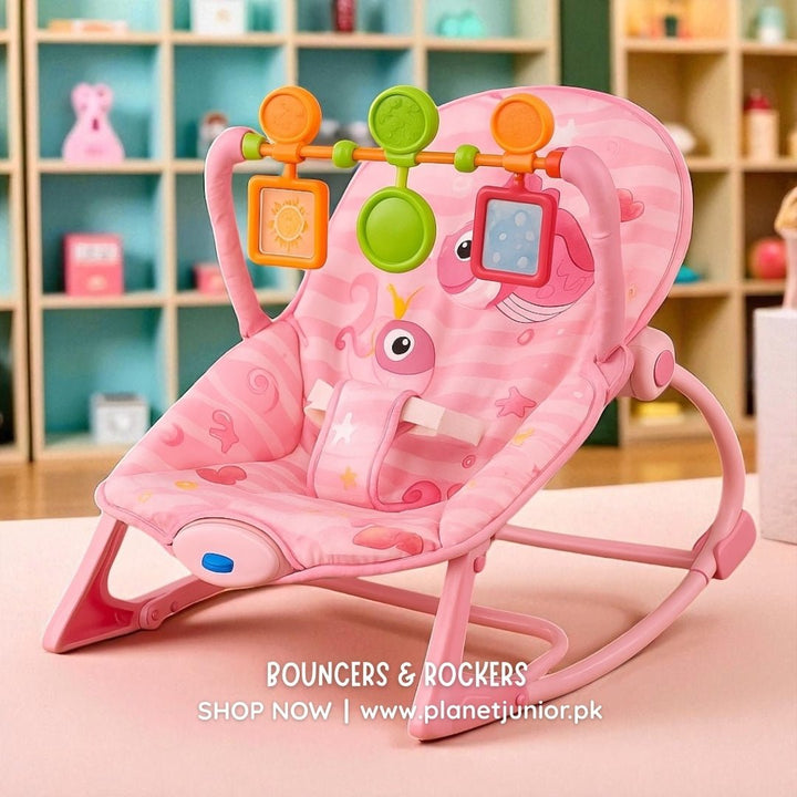 Joyful Bounce Baby Seat - BLL - BCR - 69837 - Planet Junior