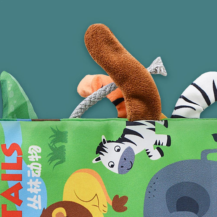 Jungle Friends Crinkle Cloth Book for Babies - PJ - 10 - Planet Junior