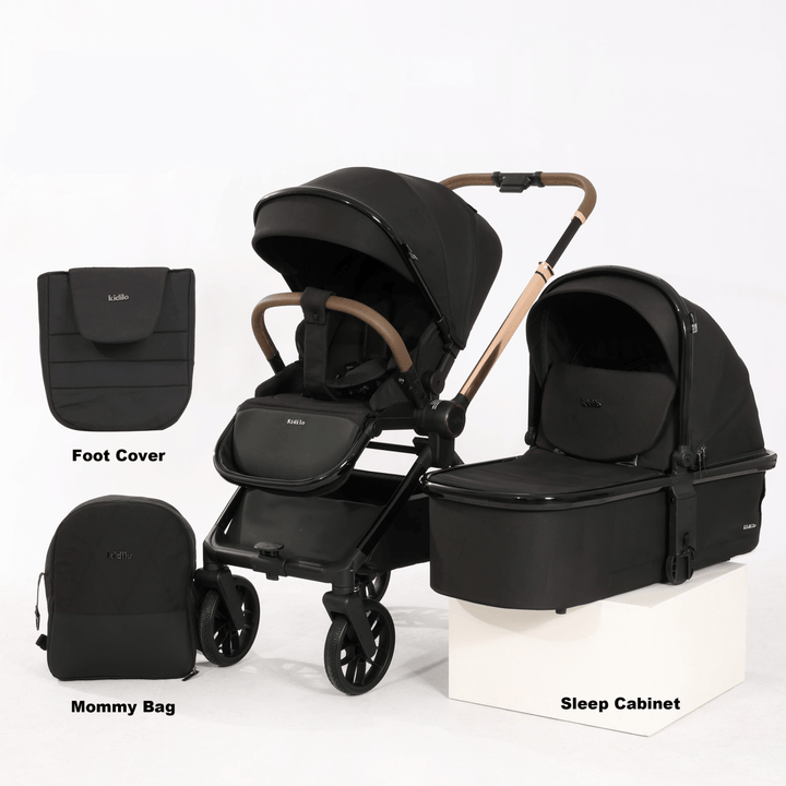 Kidilo All - in - One Stroller and Travel Kit - BLL - S - 900 - 2B1 - Planet Junior