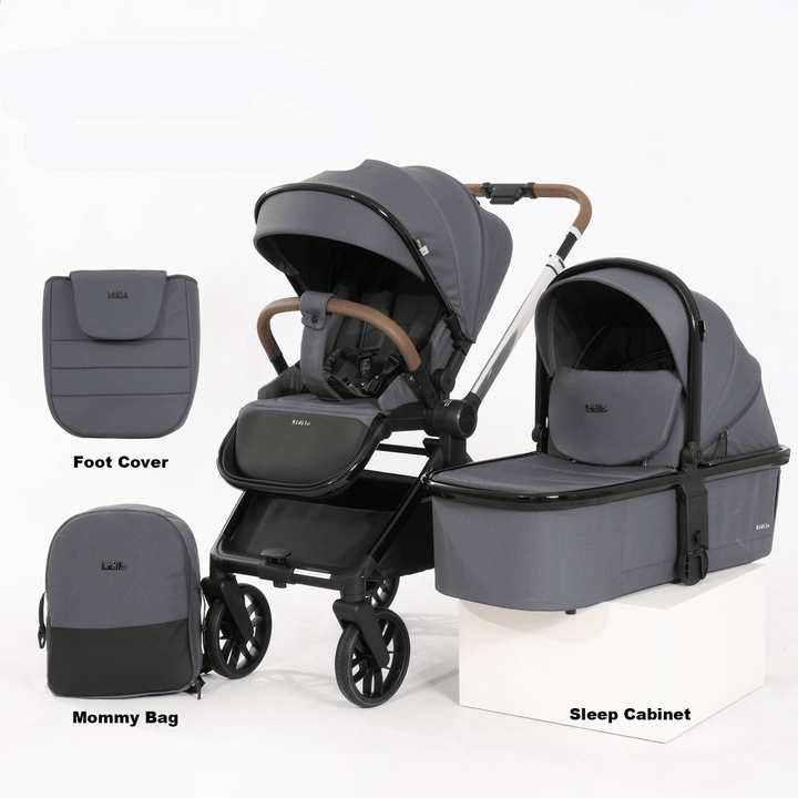 Kidilo All - in - One Stroller and Travel Kit - BLL - S - 900 - 2B1 - Planet Junior