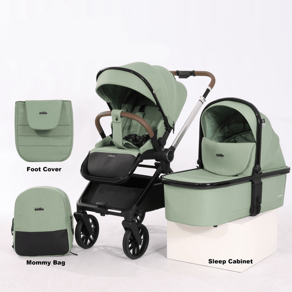 Kidilo All - in - One Stroller and Travel Kit - BLL - S - 900 - 2B1 - Planet Junior