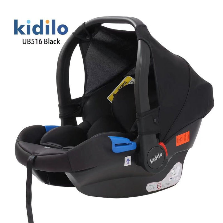 Kidilo Baby Carry Cot – Safe, Comfortable & Portable - BLL - CC - 516 - BLK - Planet Junior
