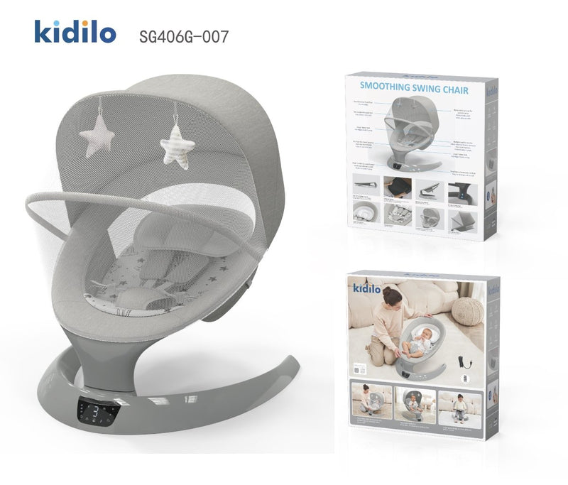 Kidilo Baby Electric Swing - BLL - SWE - 406SG - Planet Junior