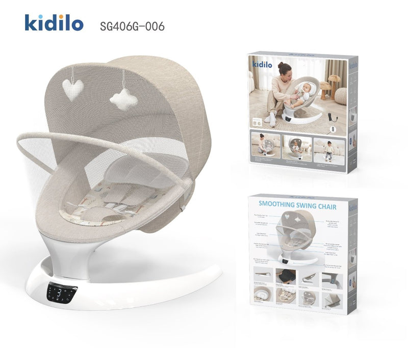 Kidilo Baby Electric Swing - BLL - SWE - 406SG - Planet Junior