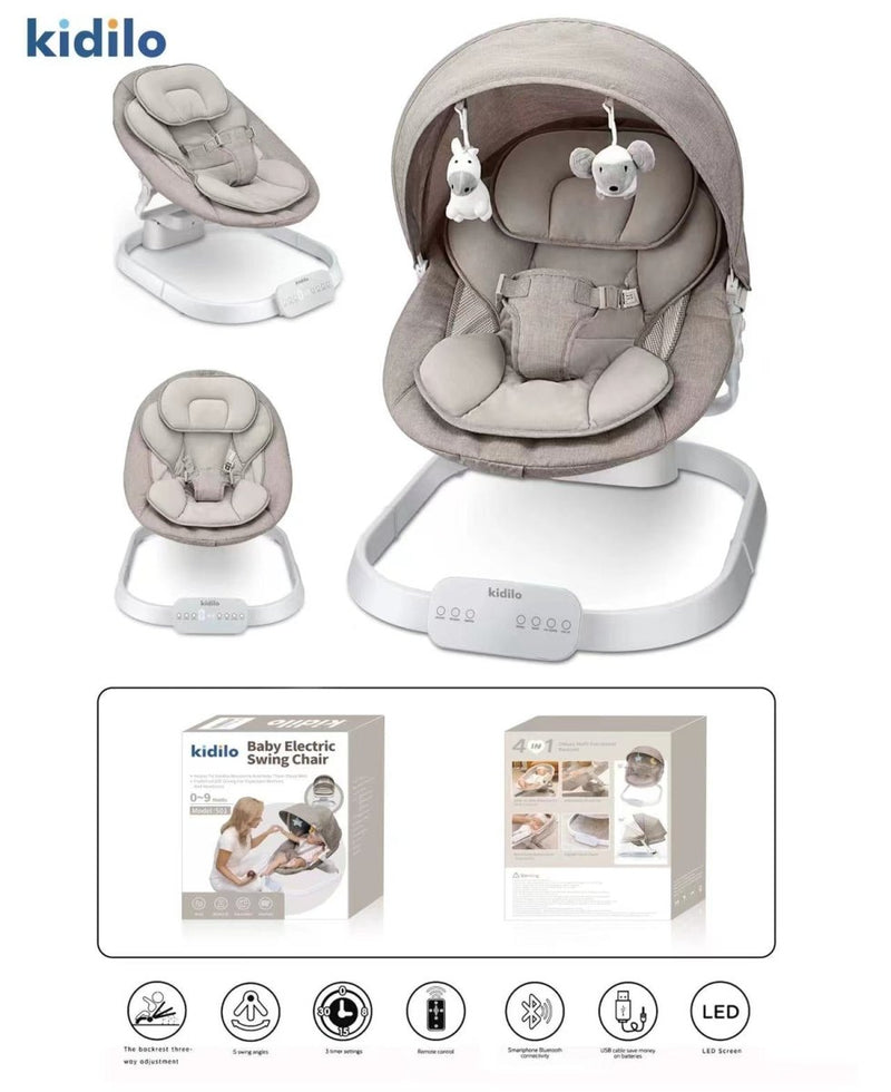 Kidilo Baby Electric Swinger - BLL - SWE - 501BB - Planet Junior