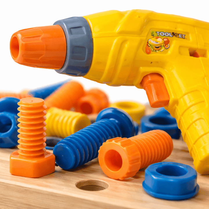 Kids Engineering Tool Set – DIY Construction Play Kit with Tools ...