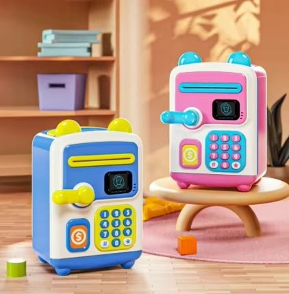 Kids Face Recognition ATM Money Bank – Teach Smart Saving the Fun Way! - AKT-7013A - Planet Junior