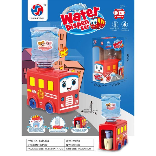 Kids Fire Truck Water Dispenser - BLL - GT - 2016 - 308 - Planet Junior