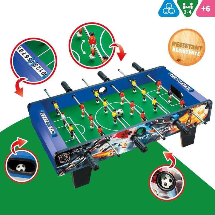 Kids Foosball Table – Fun, Active & Skill - Boosting Playtime! - BLL-BI-803-2 - Planet Junior