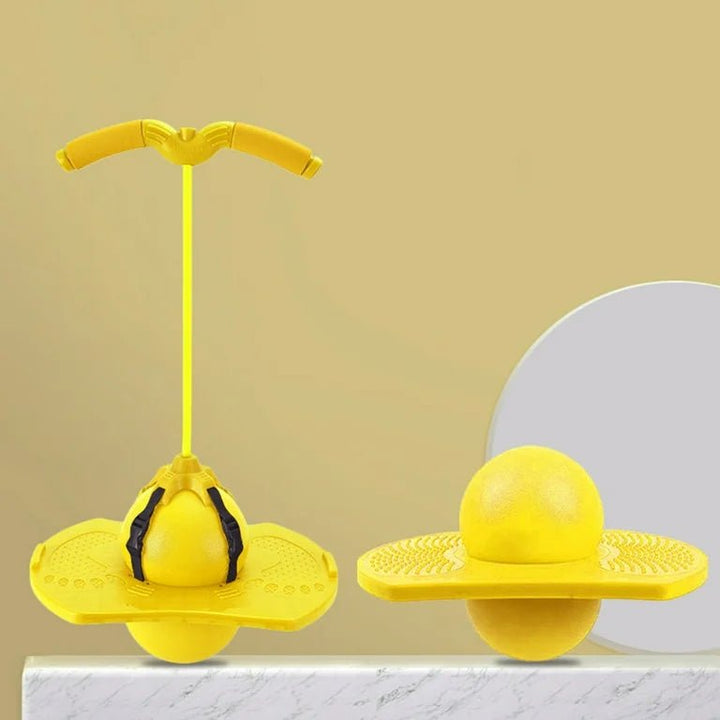 🟡 Kids Jumping Ball with Handle – Bounce, Balance & Have a Blast! - RT - 185 - Planet Junior