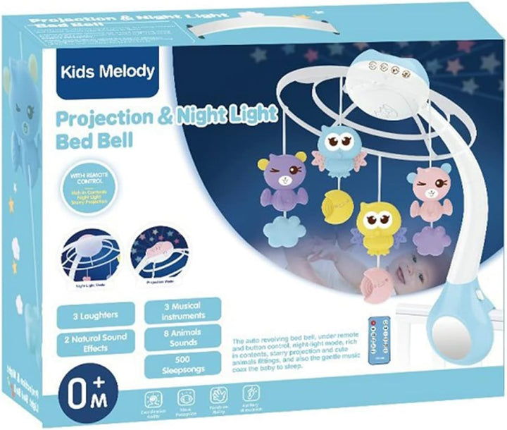 🌙 Kids Melody Cot Mobile with Projection, Music & Night Light - BZ - 9990 - Planet Junior