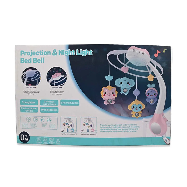 🌙 Kids Melody Cot Mobile with Projection, Music & Night Light - BZ - 9990 - Planet Junior