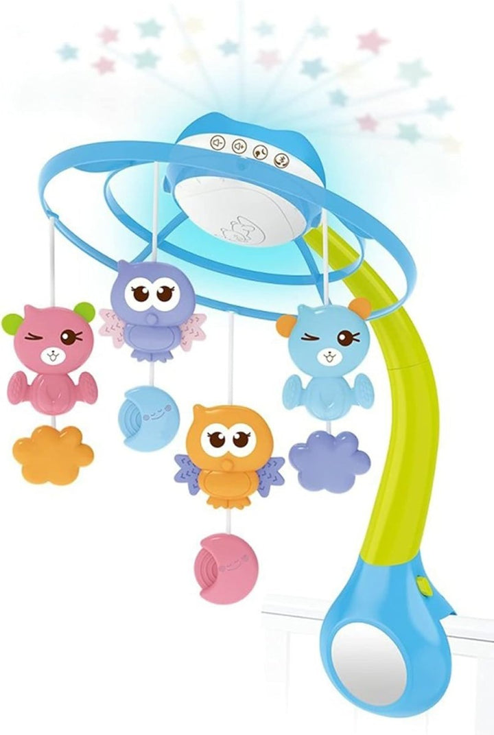 🌙 Kids Melody Cot Mobile with Projection, Music & Night Light - BZ - 9990 - Planet Junior