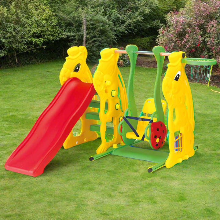 Kids Slide and Swing Set for Fun Adventures - BLL - SL - 08 - Planet Junior