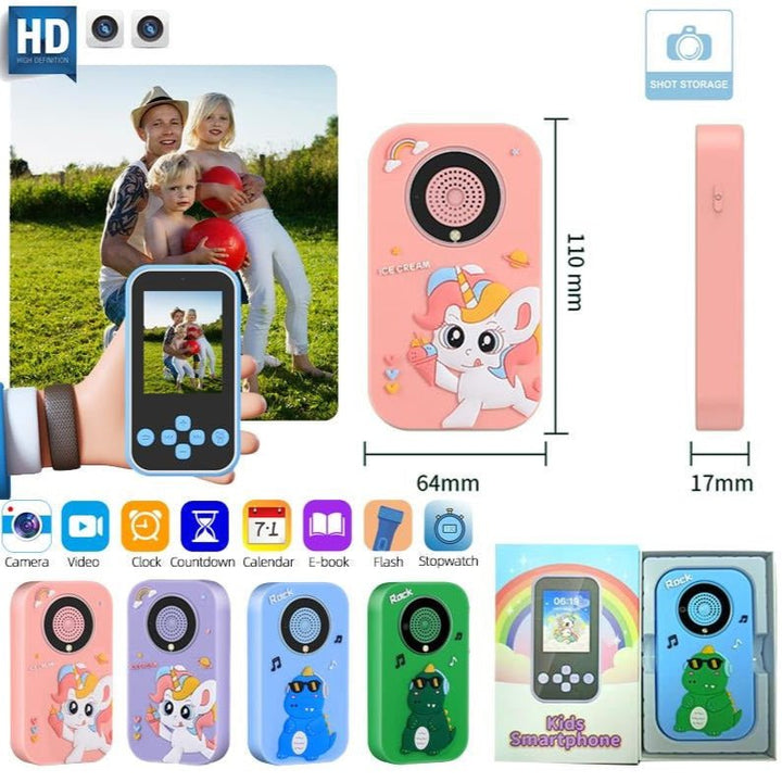 Kids Smart Phone with Camera & Learning Features - AKT - HDA30 - Planet Junior