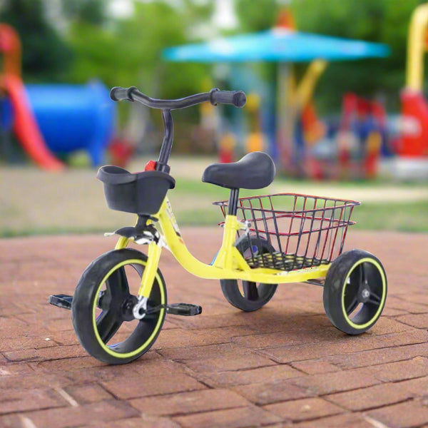 Kids Tricycle with Dual Basket - BLL - T - 850 - Planet Junior