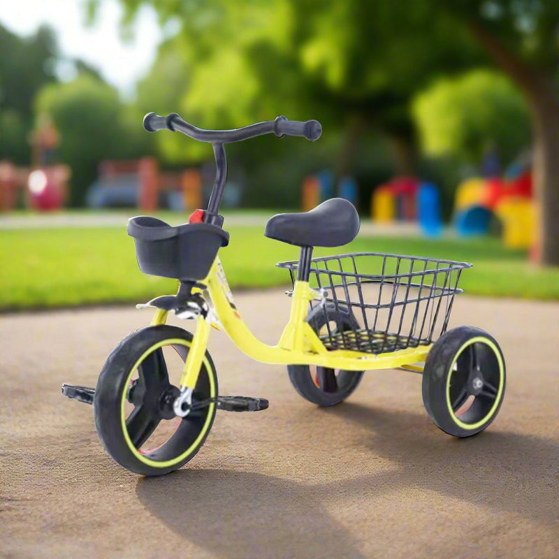 Kids Tricycle with Dual Basket - BLL - T - 850 - Planet Junior