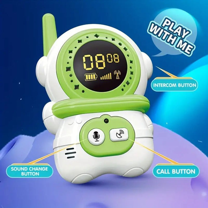 Kids Walkie Talkie Set – Clear Sound, Strong Signal & Cute Design - RT-3676 - Planet Junior