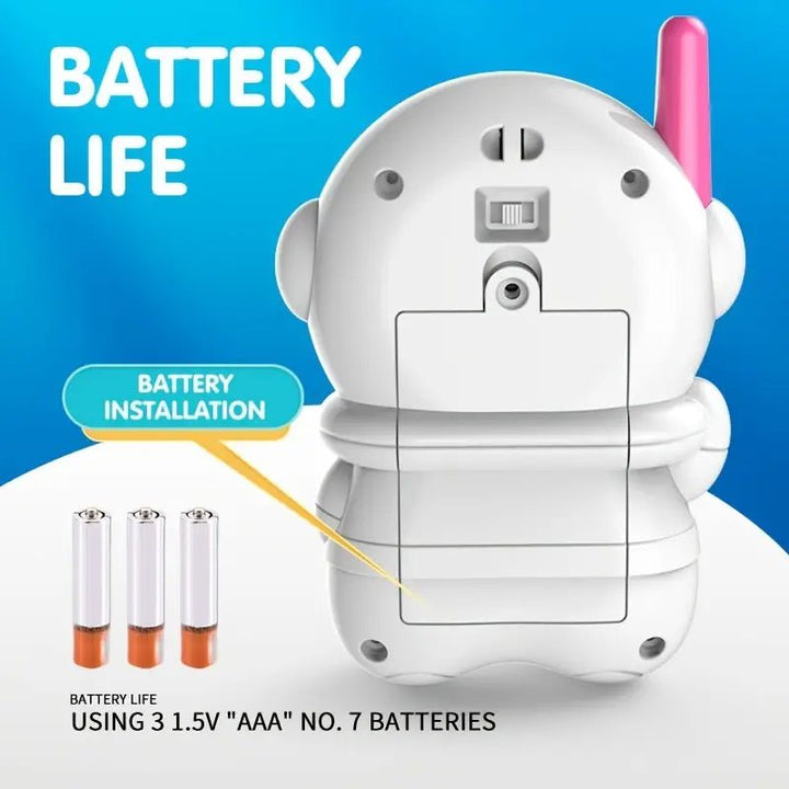 Kids Walkie Talkie Set – Clear Sound, Strong Signal & Cute Design - RT-3676 - Planet Junior